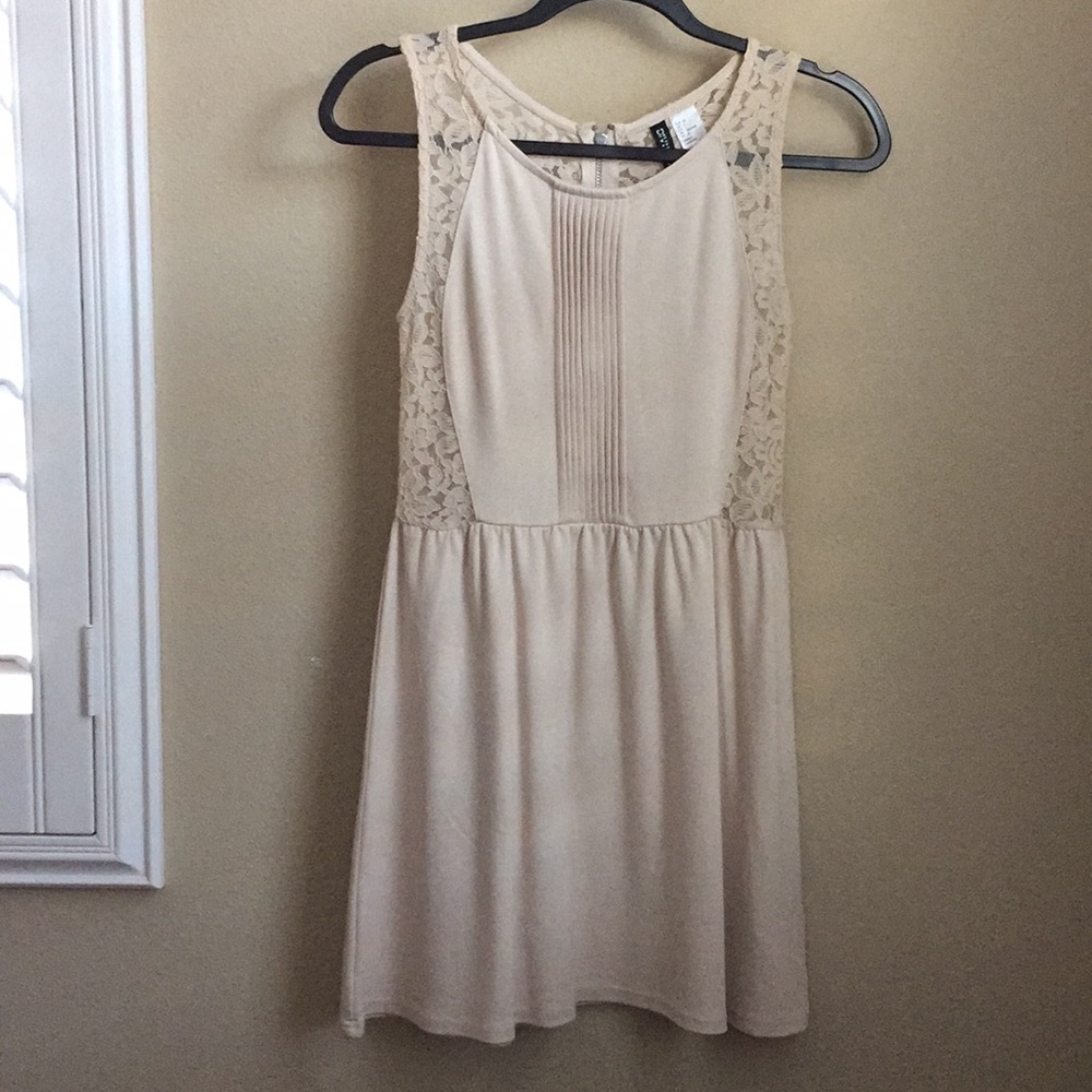 H&M Cream Lace Dress